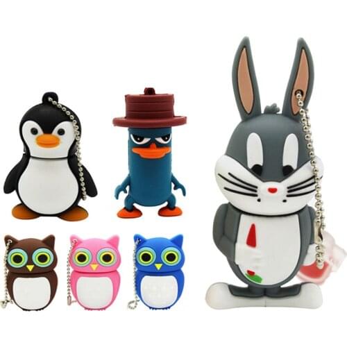 TEXT ME cartoon pink blue brown owl style usb flash drive usb 2.0 4GB 8GB 16GB 32GB 64GB pendrive cute gift