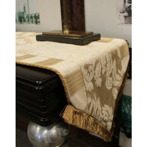 Classic luxury two-headed tiara decoration table flag tablecloth bed towel tablecloth table bunting fabric