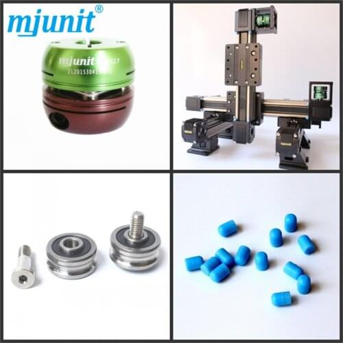 MJUNIT Belt Driven /Drive Pulley and Automated Machinery Mini Linear Guide Rail