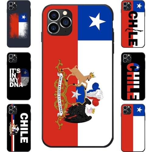 For Huawei P8 9 10 20 30 Mate Plus Pro Lite X Chile National Flag Coat Of Arms Theme Soft TPU Phone Cases Cover Image Logo