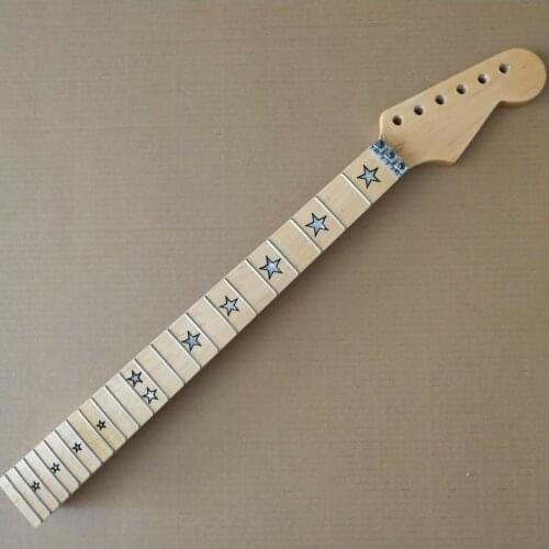 New Gloss 22 frets Maple guitar Neck maple Fingerboard ST style Floyd rose nut