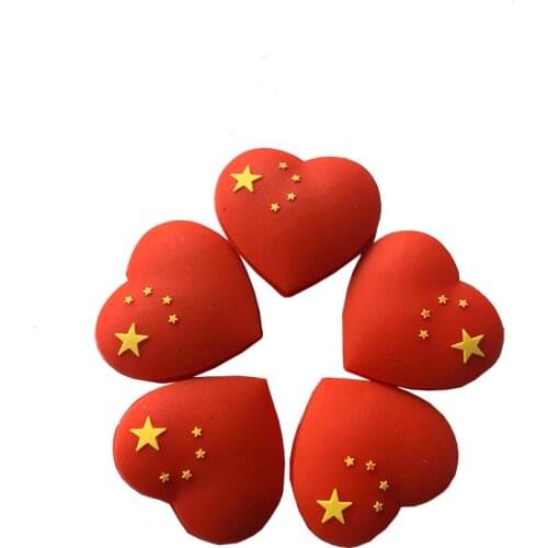 Wholesales 50pcs China Red heart Tennis Damper Shock Absorber to Reduce Tenis Racquet Vibration Dampeners