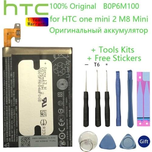 HTC 100% Original B0P6M100 Battery for HTC one mini2 one mini 2 battery 2100mah Cellphone New Tested