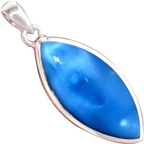 Genuine OWYHEE OPAL Pendant 925 Sterling Silver, Hand Made Women Fine Jewelry Gift