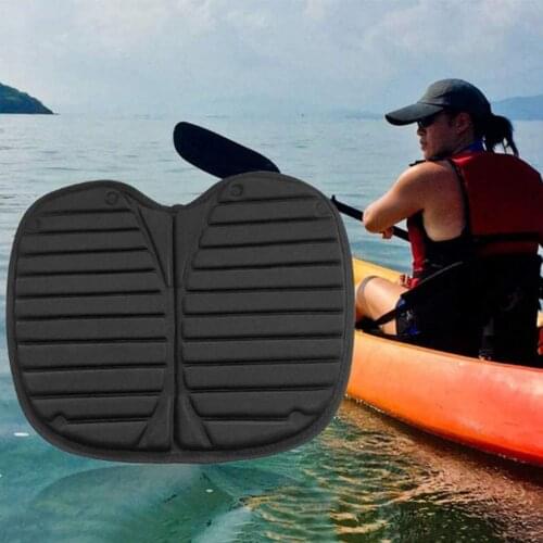 Kayak Back Seat Cushion EVA Padded Seat Pad Lightweight Nylon Paddling Cushion for Sit-on Top Kayak, Fishing Boat, Canoe