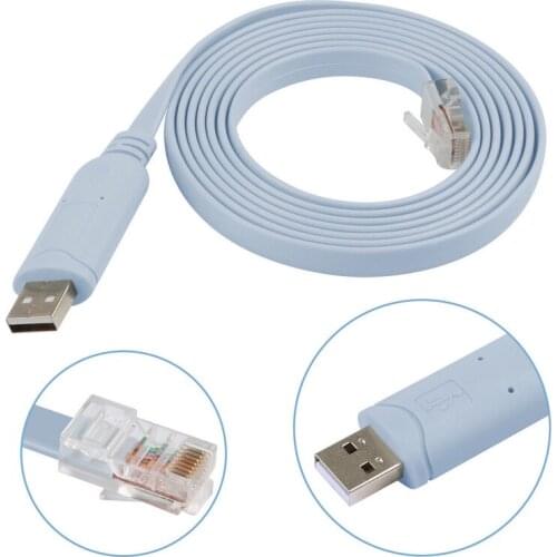 3M Rs232 Rj45 Usb Serial Drivers Cable Ftdi Usb Rs232 Rj45 Serial Console Cable For H3c 9306 Huawi Router Switch Network Cable