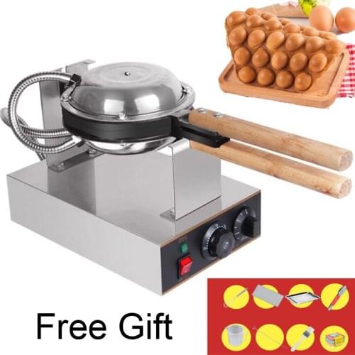 Egg machine commercial electric egg machine Hong Kong QQ egg machine waffle maker snack maker