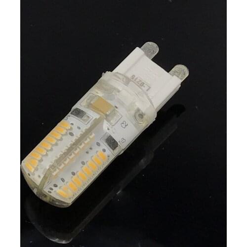 Promotion 1pcs Silica gel 3W G9 64 SMD 3014 LED Bulbs Spot light Energy Saving Lamp led bulb G9 Corn Bulb 110V 120V 220V 240V