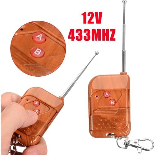 Mayitr 12V 1 Channel 1CH 433MHZ Relay Wireless Remote Control Switch Transmitter FOR Household Electrical Garage Door RGB Lights
