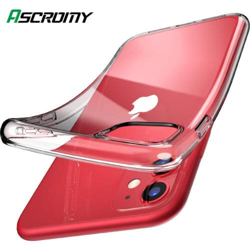 For iPhone 12 Mini 11 Pro XS Max X R XR 8 Plus 7 6 6S 5 5S SE 2020 5C 4S Case Clear Transparent Silicone Phone Cover Accessories