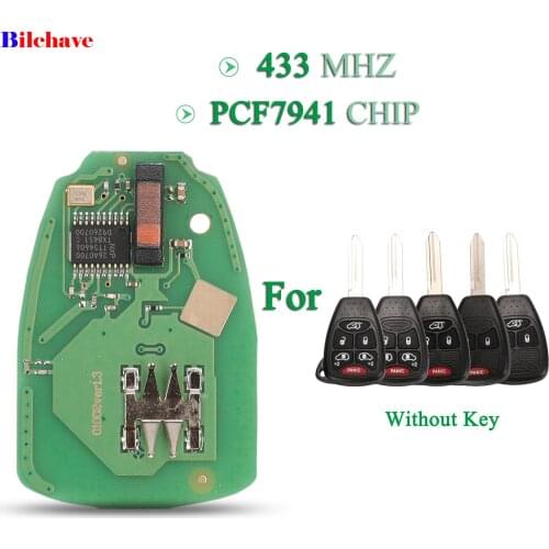 Bilchave 433Mhz PCF7941 Chip Remote Circuit Board For JEEP Commander Compass Grand Cherokee Liberty Wrangler Chrysler Dodge Ram