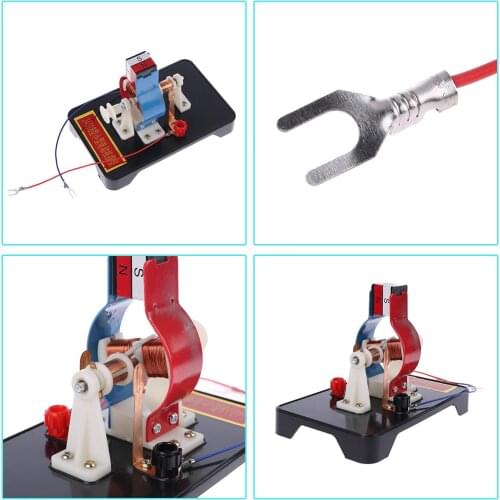 DIY Simple DC Electric Motor Model Assemble Kit for Kids Physics Science Educational Toys