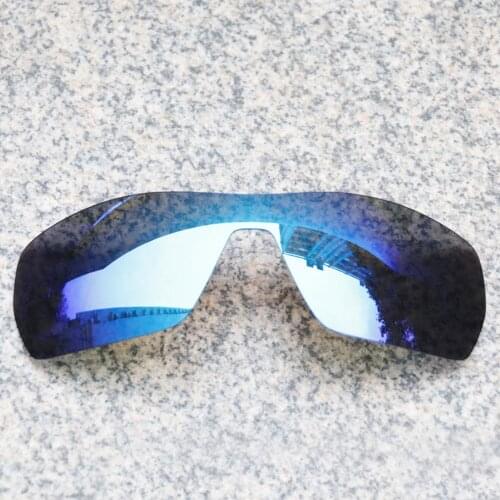 E.O.S Polarized Enhanced Replacement Lenses for Oakley Offshoot Sunglasses - Ice Blue Polarized Mirror