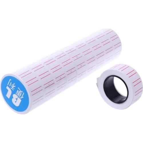 K3ND 5000Pcs Adhesive Price Label Paper Tag Sticker For Mx-5500 Price Labeller