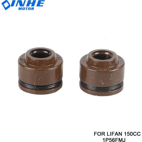 Lifan150 Motorcycle Valve Oil Seal For 50 70 90 110 125 140 150 160 cc Horizontal Engines Dirt Pit Bike monkey ATV Quad Go Kart