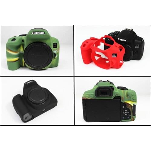 Nice Soft Silicone Rubber Camera Protective Body Cover Case Skin For Canon 850D Camera Bag
