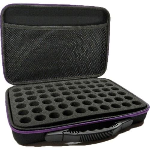 New 60 bottles of diamond painting box toolbox storage box luggage bracket handbag zipper design shockproof and durable gift