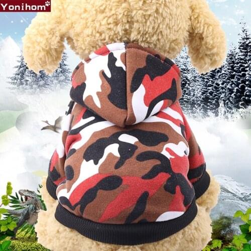 Pets Clothes Dogs Outfit Winter Camouflage Dogs Pets Clothing for Winter Fashion Funny Dog Outfit Dogs Pets Clothing Chihuahua
