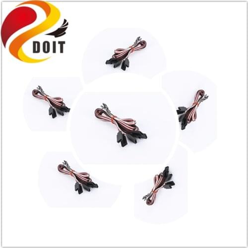 SZDOIT 1 Lot/10 Pieces 300mm/500mm Servo Cable JR Male To Female Servo Model Extension Cord For FUTABA RC Robot Parts