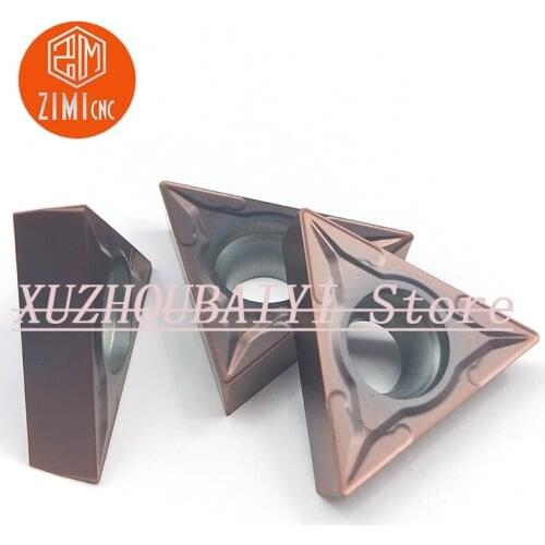 10pcs TCMT16T308/TCMT16T304/TCMT110208/TCMT110204 carbide inserts 100% original CNC lathe cutting tools turning tools