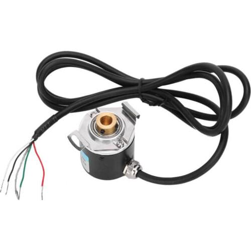 Die-Cut Machine Hollow Shaft Encoder AB 2-Phase Mechanical Power Transmission Parts 30KHZ DC5-24V paper cutter