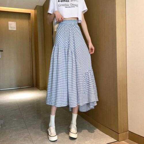 Cheap wholesale 2021 spring summer autumn new fashion casual sexy women Skirt woman female OL long skirts for women Vy1359