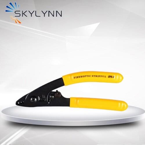 1 PCS Tripple Hole Optic Fiber Cable Stripper CSF-3, High Precision FTTH 3 Port Indoor Cable Jacket Strip Pliers