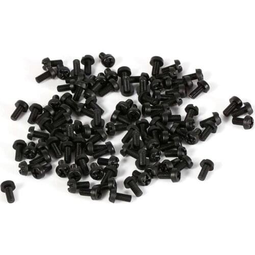 100pcs M2 M3 M4 Plastic Nylon Hex Male-Female/Female Spacer Round Head Screw Nut