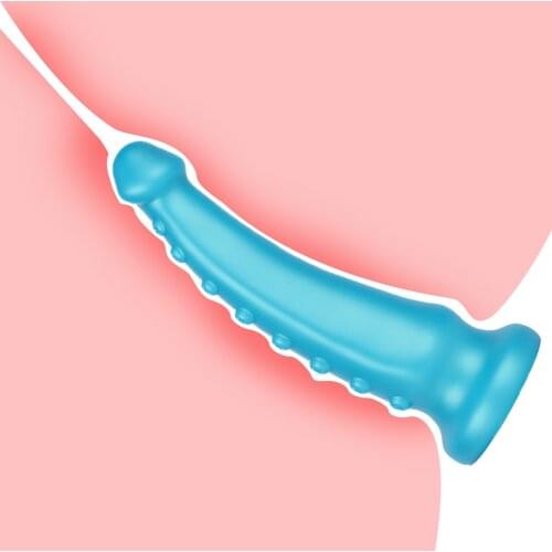 Ultra-long Anal Plug Soft Butt Plug with Powerful Suction Cup Female Masturbation Tool Prostate Stimulator Sex Toys for Couple
