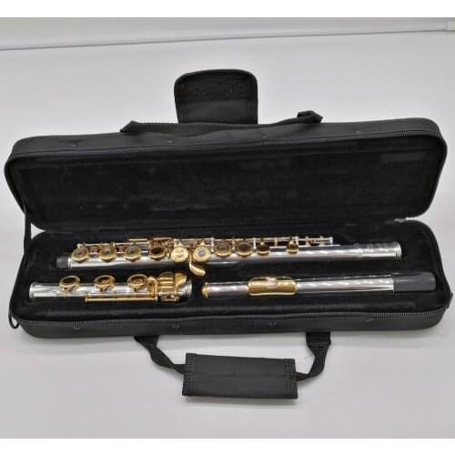 De Xin Flute 300 Series Engraving Hand Carved Keys Gold Plated Lip Plate Flutes 211 212 221 222 261 262 271 272 281 282 B Leg
