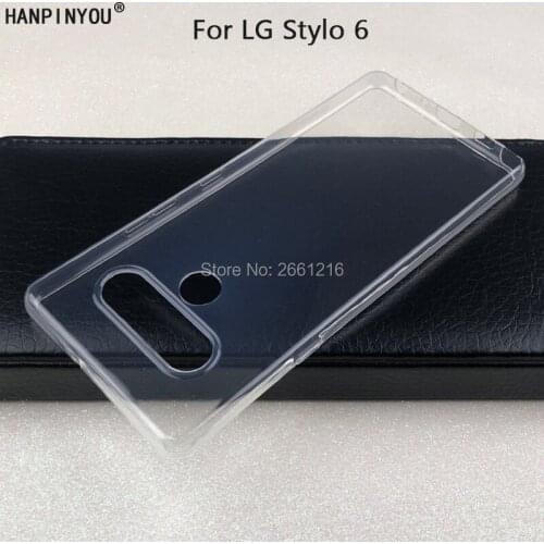 For LG Stylo 6 K71 Stylo6 6.8" Ultra Thin Soft TPU Silicon Gel Transparent Camera Protect Case Back Cover
