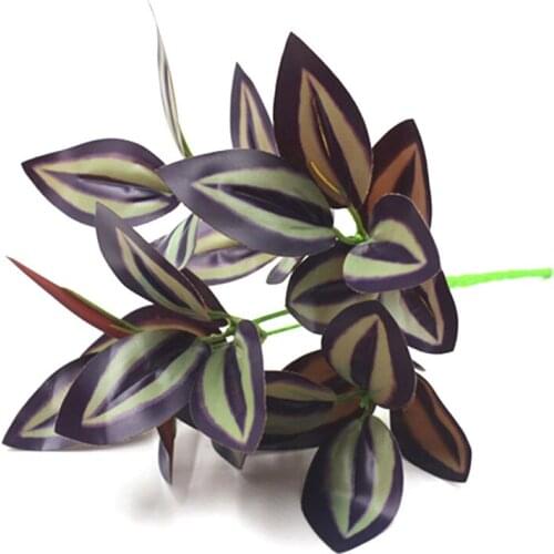 Artificial Plants Green Grass Plastic Plants Wall Garden Home Decoration Fake green plant Leaves Simulation Green PlantS