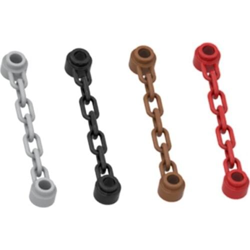 MOC Compatible Assembles Particles 92338 1x6 chain For Building Blocks Parts DIY LOGO Educational Tech Parts Toys