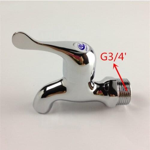 Bath Crane Only Cold Bibcock Spout Filler Faucet New 100% Solid Brass Chrome Tap G3/4