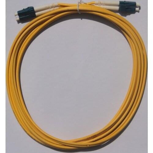 LC-LC SM OS2 Duplex 3.0mm OFNR Fiber Optic Patchcord Optical Pigtails Cable Jumpers