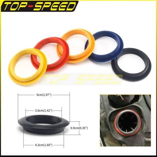 5 Colours Oil Cap Motorcycle Leakproof Fuel Tank Cup Soft Rubber Ring Dust Seal Ring Oil Seal Cover O-rin For Vespa GTS 300