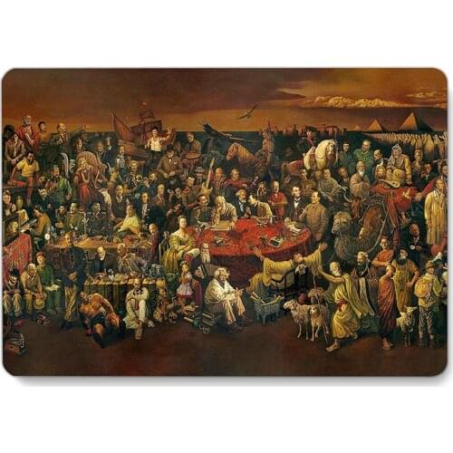 World Celebrities Famous People Pattern Laptop Case For MacBook Pro Retina Air 12 13.3 15inch New Pro 16 Cover Shell