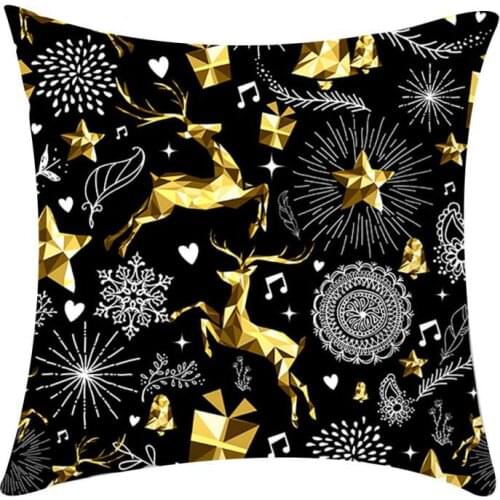 Pillowcase Christmas Theme Pillow Cover 45*45cm Cushion Cover Christmas Decoration Pillowcase For Home Decoracion