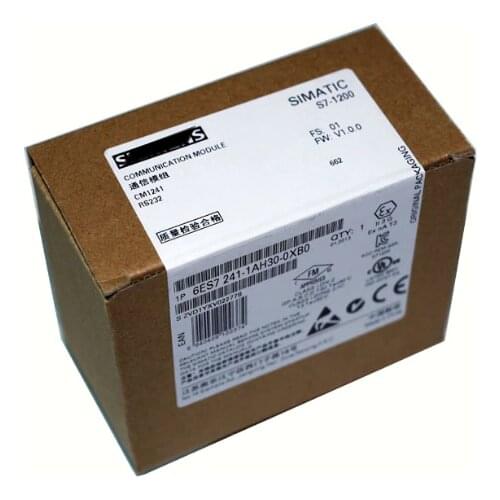 Original S7-1200 PLC Communication Module 6ES7241-1AH32-0XB0 CM1241 RS232 6ES7 241-1AH32-0XB0 6ES72411AH320XB0