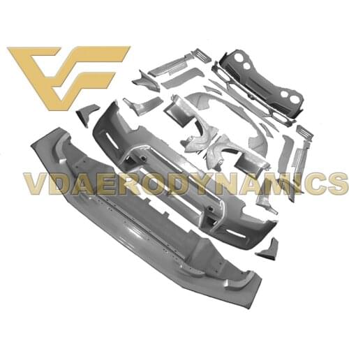 Suitable For 08-16 Nissan GT-R GTR R35 VAD-K FRP Full Body Kit includes Front Rear Bumper Sides Fender Flares