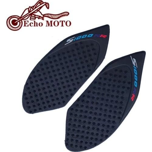 For BMW S1000R S1000RR s1000rr 2010-2018 Rubber Side Knee Grip Protector Sticker Motorcycle Tank Traction Pad Stickers Moto