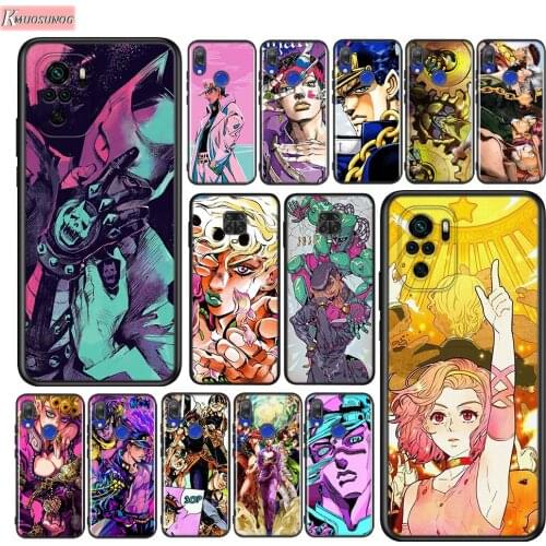 JoJos Bizarre Adventure Silicone Cover For Xiaomi Redmi Note 10 10S 9 9S Pro Max 9T 8T 8 7 6 5 Pro 5A Phone Case