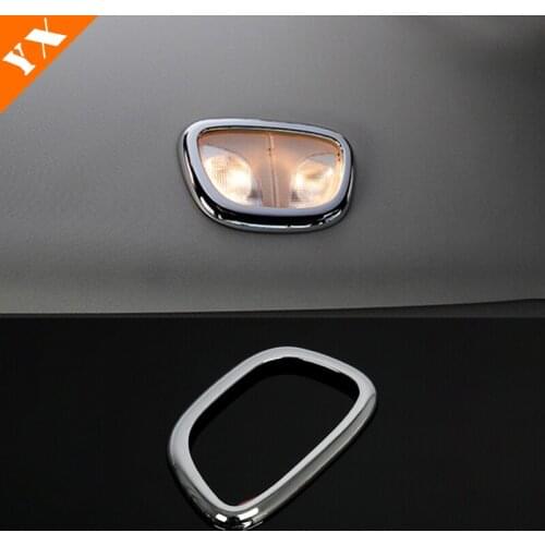 1pcs For Jeep Cherokee KL 2014 15 2016 2017 2018 Accessories ABS Chrome Car Rear Back Reading Light Lamp frame Panel Cover trim