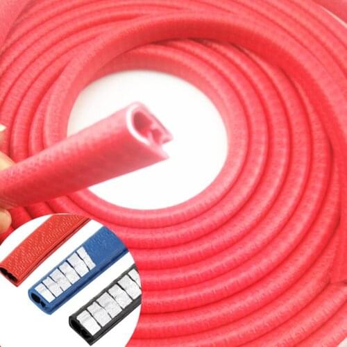 Universal 5M door anti-collision strip steel plate protection strip shape for Chery Tiggo Fulwin A1 A3 QQ E3 E5 G5 V5/EMGRAND