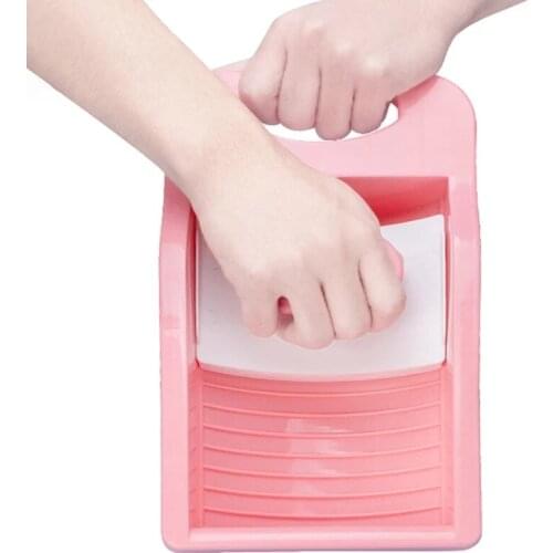 Personal Underwear Washboard All-in-one Washtub Antislip Laundry Accessories Washing Board Plastic Clothes Cleaning Tool
