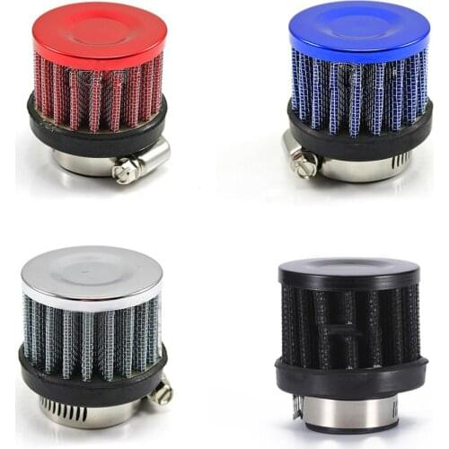 Universal Mini Cold Air Intake Filter Nonwoven Cloth Air Flow 25mm 1inch Filter Car Accessories