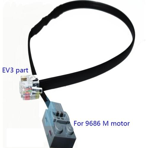 Technic Power Functions Parts The Wedo 2.0 EV3 Crystal Connector Cable Building Blocks For Logos Classic 9686 Robotics Diy Toys
