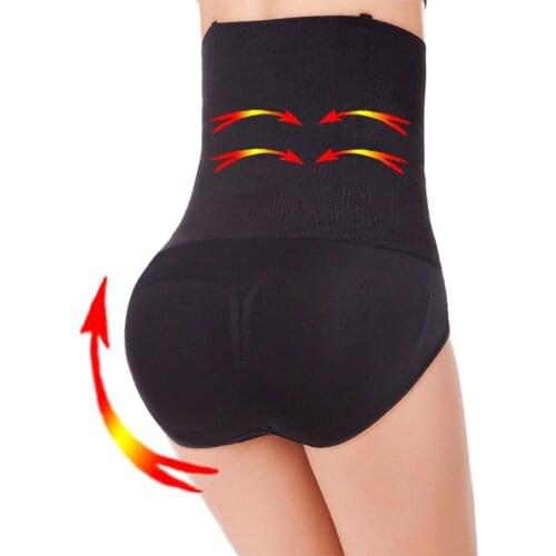 S-3XL High Elastic Hip Pants High Waist Shaper Women Sexy Shapewear Body Trainer Slimming Girdle Bodysuit Control Corset