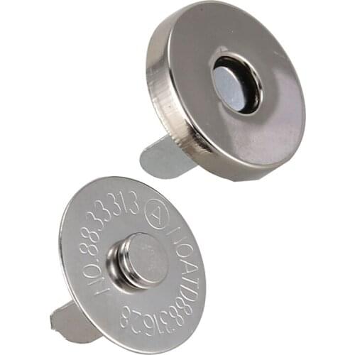 20 Sets Magnetic Button Clasp Snaps 18mm - Great for Sewing, Craft, Purses, Bags, Clothes, Leather