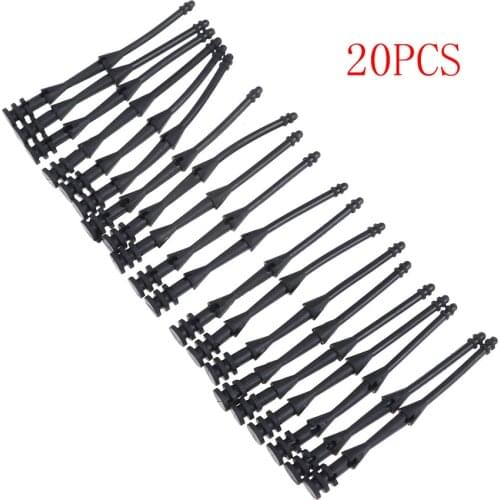 20Pcs Screw Pin Rivet Rubber PC Fan Noise Absorbtion Fans Anti Vibration Mount Silicone Screws Noise Reduction Equipment 65mm